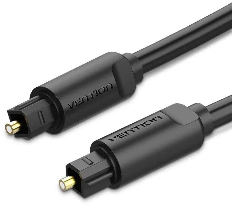 Vention Optical Fiber Toslink Audio Cable 2m Black
